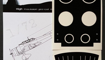 D3A1 Val Nat. Ins. w white outline - Masks for FUJ/CH kit 1/72 – DEAD Design