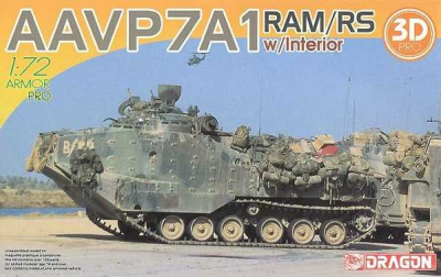 AAVP7A1 RAM/RS w/INTERIOR (1:72) Model Kit military 7619 - Dragon