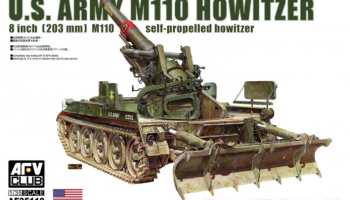 180,-Kč SLEVA (10% DISCOUNT) U.S. Army M110 howitzer 1/35 - AFV