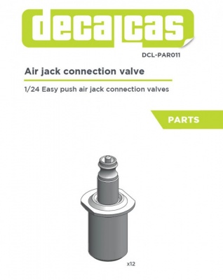 Air jack connection valve 1/24 - Decalcas