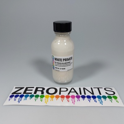 Airbrushing White Primer/Micro Filler 30ml - Zero Paints