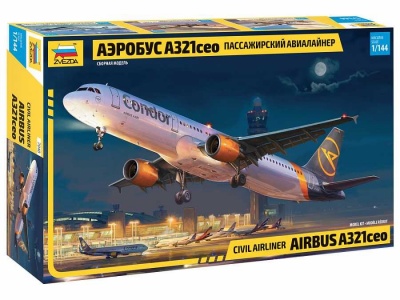 Airbus A321 CEO (1:144) - Zvezda