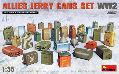 Allies Jerry Cans Set WW2 1/35- MiniArt