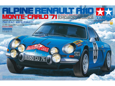 Alpine A110 Monte Carlo 71 1/24 - Tamiya