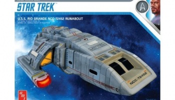 Star Trek DS9 Rio Grande Runabout 1:72 Scale Model Kit - AMT