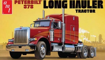 Peterbilt 378 Long Hauler Semi Tractor 1:24 - AMT