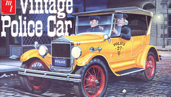 FORD T VINTAGE POLICE CAR 1927 1:25 - AMT