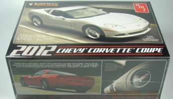 AMT Amt756 2012 Chevy Corvette Coupe Plastic Model Kit for sale online