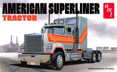 American Superliner Semi Tractor 1/24 - AMT