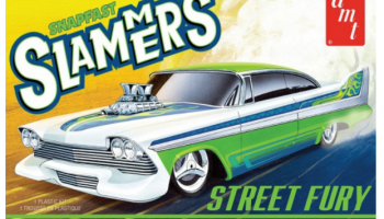 1958 Plymouth Street Fury Slammers 1:25 - AMT