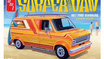 Surfer Van 1977 Ford Econoline 1:25 - AMT