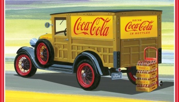 1929 Ford Woody / Pickup Coke 1/25 - AMT