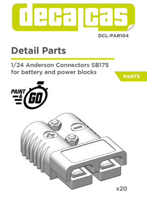 Anderson Connectors SB175 for battery and power blocks 1/24 - Decalcas