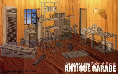 Antique Garage 1/24 - Fujimi