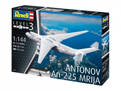 Antonov AN-225 Mrija (1:144) Plastic Model Kit 04957 - Revell