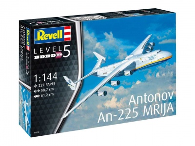 Antonov An-225 Mrija (1:144) Plastic Model Kit letadlo 04958 - Revell