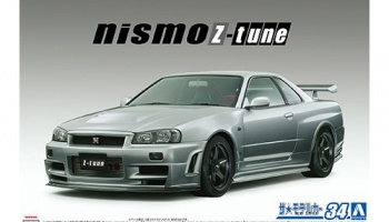 SLEVA 191,-Kč 30% DISCOUNT - NISMO BNR34 SKYLINE GT-R Z-tune '04 1/24 - Aoshima