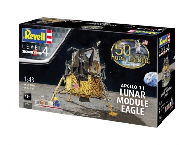 Apollo 11 Lunar Module "Eagle" (50 Years Moon Landing) (1:48) Gift-Set 03701 - Revell