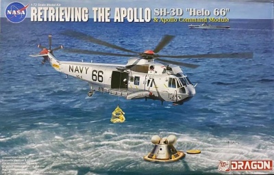 Apollo Recovery SH-3D "Helo 66" & Apollo Command Module (1:72) - Dragon