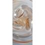 Art Glass mísa hutní sklo J.Beránek Škrdlovice, 1960s 26 cm - Retro