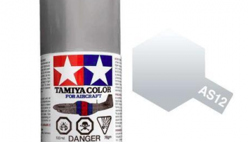 Spray AS12 Bare-Metal Silver - Tamiya