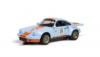 Autíčko Gulf- Porsche 911 Carrera RSR 3.0 (1:32) - SCALEXTRIC