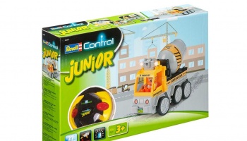 JUNIOR Autíčko REVELL 23007 - Concrete Mixer - 27 MHz - Revell