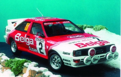 Audi Quattro Belga Decals Spa 1983 - Renaissance