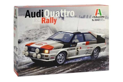 Audi Quattro Rally (1:24) Model Kit 3642 - Italeri