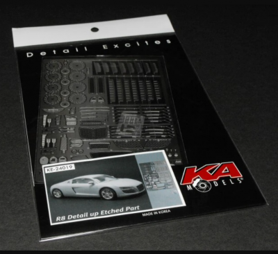 Audi R8 Detail up Etched Parts for Revell 1:24 - KA-Models