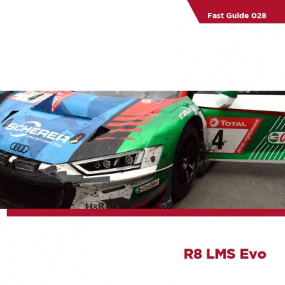 Audi R8 LMS Evo  Fast Guides - Komakai