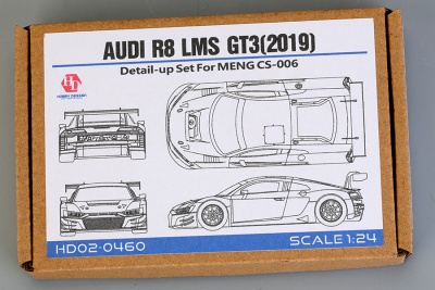 Audi R8 Lms GT3 (2019) Detail-up Set For Meng CS-006 1/24 - Hobby Design