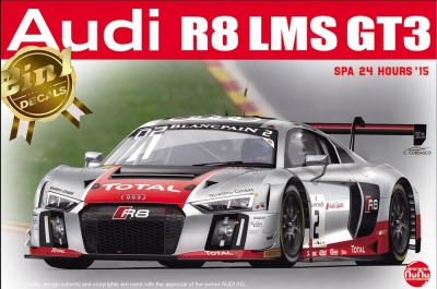 AUDI R8 LMS GT3 SPA 24 HOURS '15 1/24 - NuNu