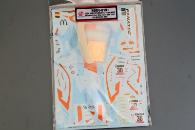 Audi R8 LMS GT3-Team WRT Winner Silver Cup Class 24H 2022 For MENG (CS-006) 1/24 - Hobby Design