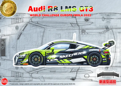 Audi R8 LMS GT3 World Challenge Europe Imola 2022 1:24 - NuNu Model Kit