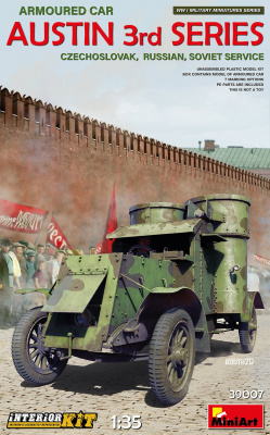 Austin Armoured Car 3rd Series: Czechoslovak,  Russian, Soviet Service. Interior Kit 1/35 - Miniart