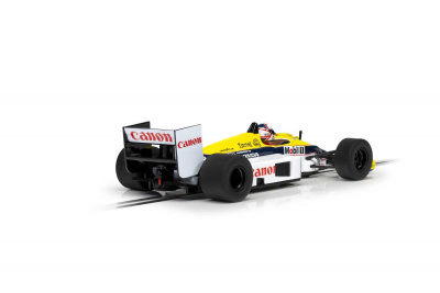 Autíčko Single Seater SCALEXTRIC C4318 - Williams FW11 - 1986 British Grand Prix - Nigel Mansell (1:32)