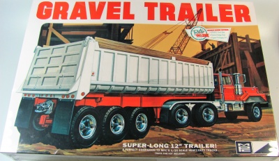 Axle Gravel Trailer 1/25 - MPC