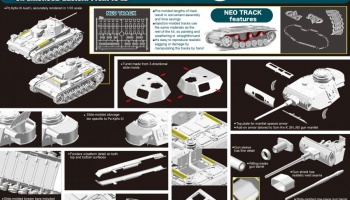 Pz.Kpfw.III Ausf.L s.Pz.Abt.502 Eastern Front 1942 (1:35) Model Kit tank 6957 - Dragon