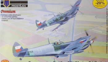1/72 S.Spitfire Mk.IXC/E ,Cíl Praha ,3x,20 version