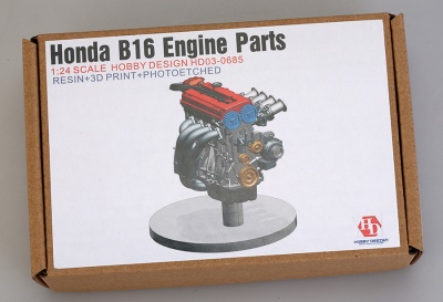 B16 Engine Parts 1/24 - Hobby Design