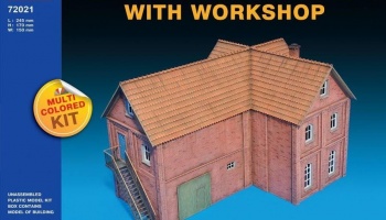 1/72 Administrative Building with Workshop