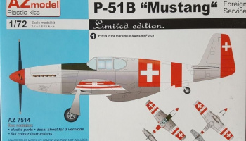 1/72 P-51B Mustang Foreign