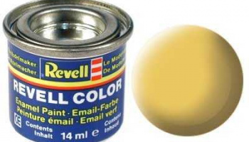 Barva Revell emailová - 17 matná africká hnědá (africa brown mat) – Revell
