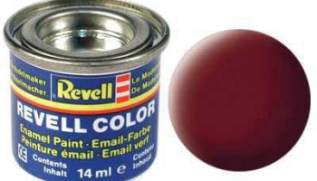 Barva Revell emailová - 37  matná rudohnědá (reddish brown mat) – Revell
