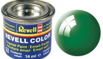 Barva Revell emailová - 61 lesklá smaragdově zelená (emerald green gloss) – Rvell