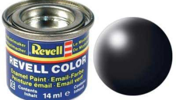 Barva Revell emailová 302 (32302) hedvábná černá (black silk) - Revell
