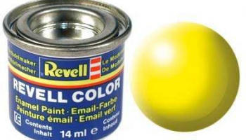 Barva Revell emailová - 312 hedvábná světle žlutá (luminous yellow silk) – Revell