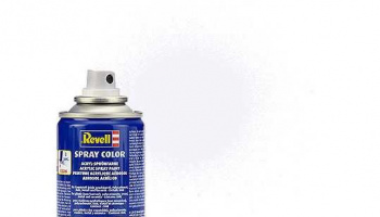 Barva Revell ve spreji - 34105: matná bílá (white mat) - Revell