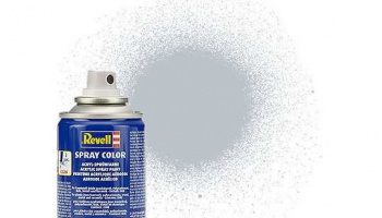 Barva Revell ve spreji - 34199: metalická hliníková (aluminium metallic)